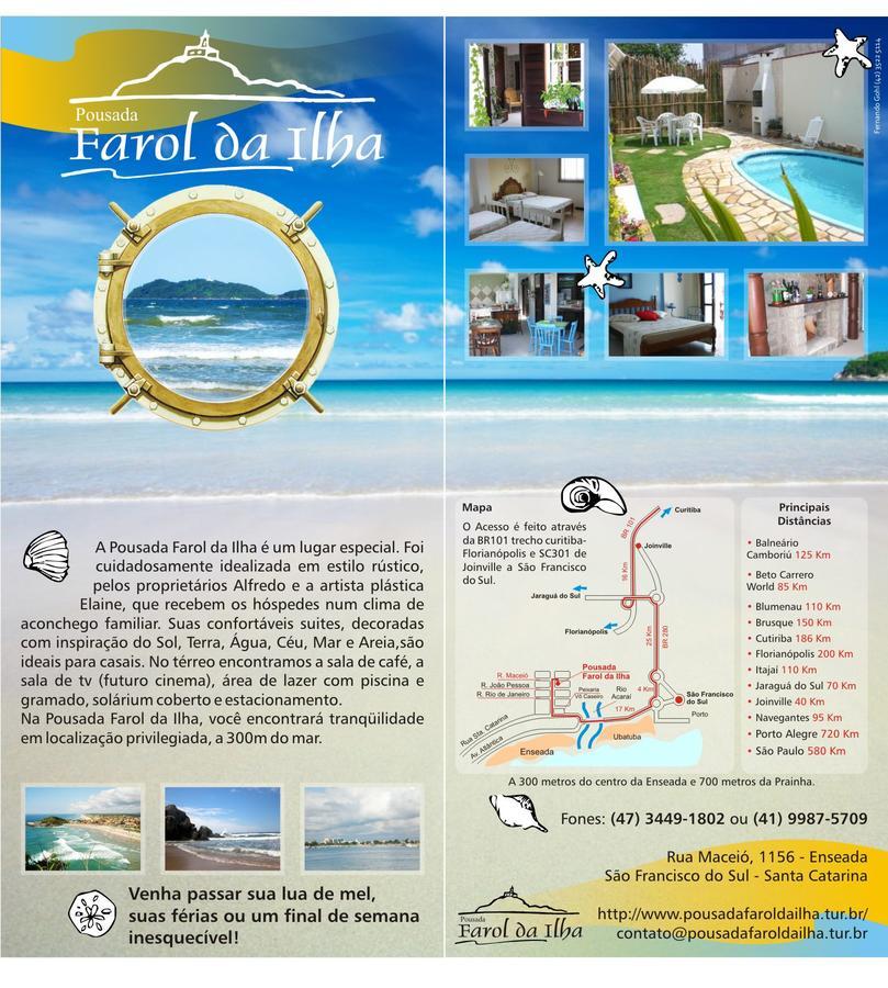 ساو فرانسيسكو دو سول Pousada Farol Da Ilha Residencial المظهر الخارجي الصورة